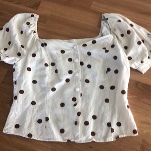 Polkadot top!
